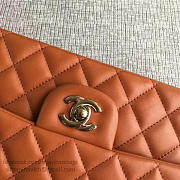 Fancybags Classic Chanel Lambskin Flap Shoulder Bag Orange A01112 VS04951 - 2