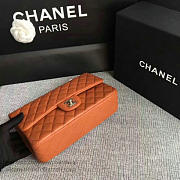 Fancybags Classic Chanel Lambskin Flap Shoulder Bag Orange A01112 VS04951 - 4