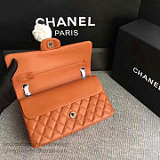 Fancybags Classic Chanel Lambskin Flap Shoulder Bag Orange A01112 VS04951 - 5
