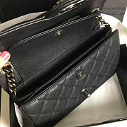 Fancybags Chanel Black Quilted Deerskin Perfect Edge Bag A14041 VS02205 - 5