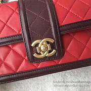 Fancybags Chanel Lambskin Small Chain Wallet Red A91365 VS01732 - 6