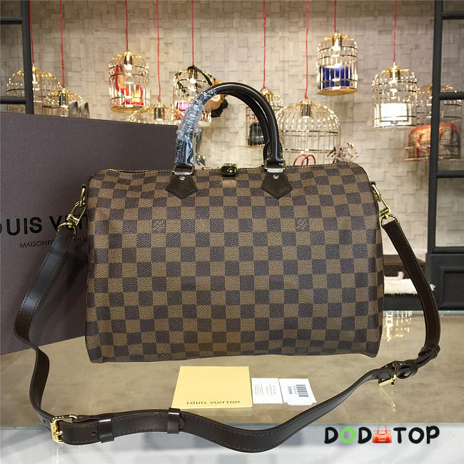 Louis vuitton original damier ebene speedy 35 N41366 - 1