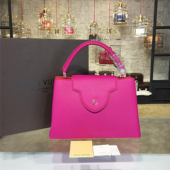 Fancybags LOUIS VUITTON CAPUCINES rose Red