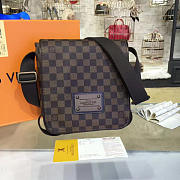 Fancybags Louis vuitton original damier ebene brooklyn bag pm N51210 - 2