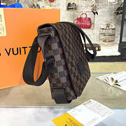 Fancybags Louis vuitton original damier ebene brooklyn bag pm N51210 - 4