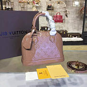 Fancybags Louis vuitton original monogram vernis leather alma BB M50415 pink - 1