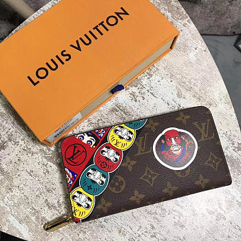 Fancybags Louis vuitton monogram canvas zippy wallet M67249
