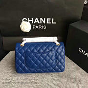 Fancybags Classic Chanel Lambskin Flap Shoulder Bag Blue A01112 VS05712 - 5