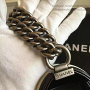 Fancybags Chanel Medium Chevron Lambskin Boy Bag White and Black A13044 VS04002 - 6