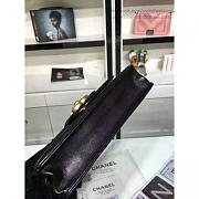 Fancybags Chanel Lambskin Small Chain Wallet Black A91365 VS00635 - 5