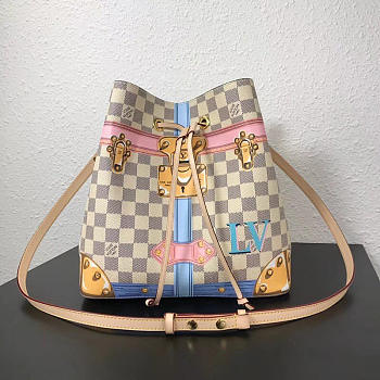 Fancybags Louis Vuitton  Bucket Bag Trunk Summer Collection N41066 