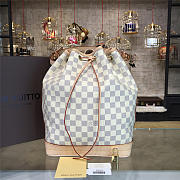 Fancybags Louis Vuitton Original Damier Azur Neonoe Bag M44022 White - 1