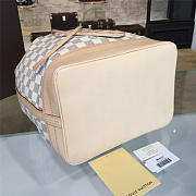Fancybags Louis Vuitton Original Damier Azur Neonoe Bag M44022 White - 3