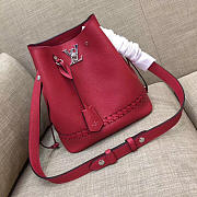 Fancybags Louis Vuitton LOCKME BUCKET RED - 1