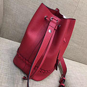 Fancybags Louis Vuitton LOCKME BUCKET RED - 5