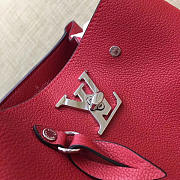 Fancybags Louis Vuitton LOCKME BUCKET RED - 6