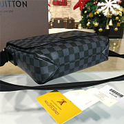 Fancybags Louis vuitton original damier graphite district bag pm N41260 - 5