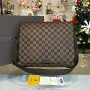 Fancybags  Louis vuitton original damier ebene district bag mm N41212 - 1