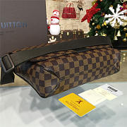 Fancybags  Louis vuitton original damier ebene district bag mm N41212 - 5