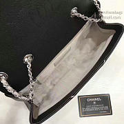 Fancybags Chanel Grained Calfskin Chevron Flap Bag Black A93774 VS05263 - 4