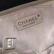 Fancybags Chanel Grained Calfskin Chevron Flap Bag Black A93774 VS05263 - 3