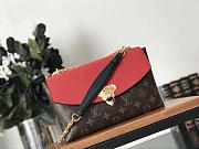 Fancybags Louis vuitton original monogram saint placide M43713 red - 1