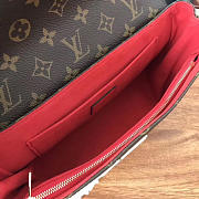 Fancybags Louis vuitton original monogram saint placide M43713 red - 5