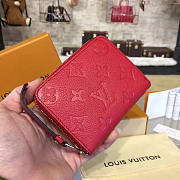 Fancybags Louis vuitton monogram empreinte zippy coin purse M60740 red - 5