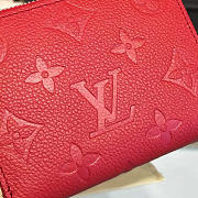 Fancybags Louis vuitton monogram empreinte zippy coin purse M60740 red - 4