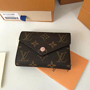 Fancybags Louis vuitton monogram canvas victorine wallet M62360 pink - 2