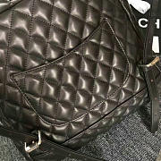 Fancybags Chanel Urban Spirit Quilted Lambskin Large Backpack Black Silver Hardware 170301 VS02032 - 5
