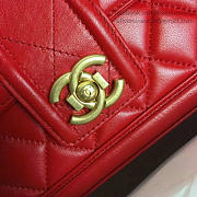 Fancybags Chanel Quilted Lambskin Flap Bag Red A91365 VS02169 - 4