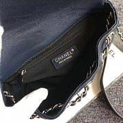 Fancybags Chanel Grained Calfskin Shoulder Bag Blue A92949 VS09430 - 4