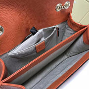 Fancybags Gucci GG Flap Shoulder Bag On Chain Orange 510303 - 4