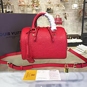 Fancybags Louis Vuitton SPEEDY 25 red - 1