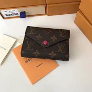 Fancybags Louis Vuitton Victorine wallet red - 1