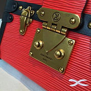 Fancybags Louis vuitton original epi leather petite malle M44216 red - 2