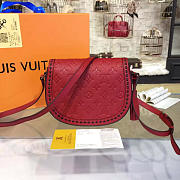 Fancybags louis vuitton original monogram empreinte leather junot M43144 red - 3