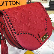 Fancybags louis vuitton original monogram empreinte leather junot M43144 red - 5
