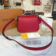 Fancybags louis vuitton original calfskin neo vivienne bag M54060 red - 4