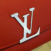 Fancybags louis vuitton original calfskin neo vivienne bag M54060 red - 5