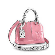 Fancybags Louis Vuitton Vernis Monogram Trim Alma BB Bag M54704 Rose Balle - 1