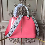 Fancybags Louis Vuitton Vernis Monogram Trim Alma BB Bag M54704 Rose Balle - 5