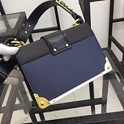 Fancybags Prada Cahier Bag 1BD045 Blue - 6
