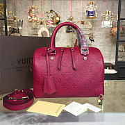 Fancybags LOUIS VUITTON SPEEDY 25 rose Red - 1