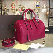 Fancybags LOUIS VUITTON SPEEDY 25 rose Red - 5