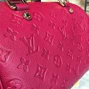 Fancybags LOUIS VUITTON SPEEDY 25 rose Red - 3