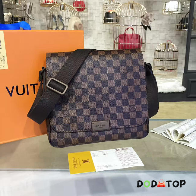 Fancybags Louis vuitton original damier ebene district bag pm N41213 - 1