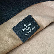 Fancybags  louis vuitton original mahina leather babylone M51223 black - 3