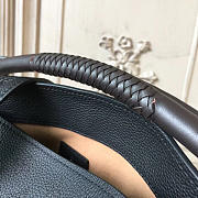 Fancybags  louis vuitton original mahina leather babylone M51223 black - 5